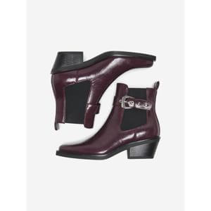 Only Amie Buckle Ankle Boots